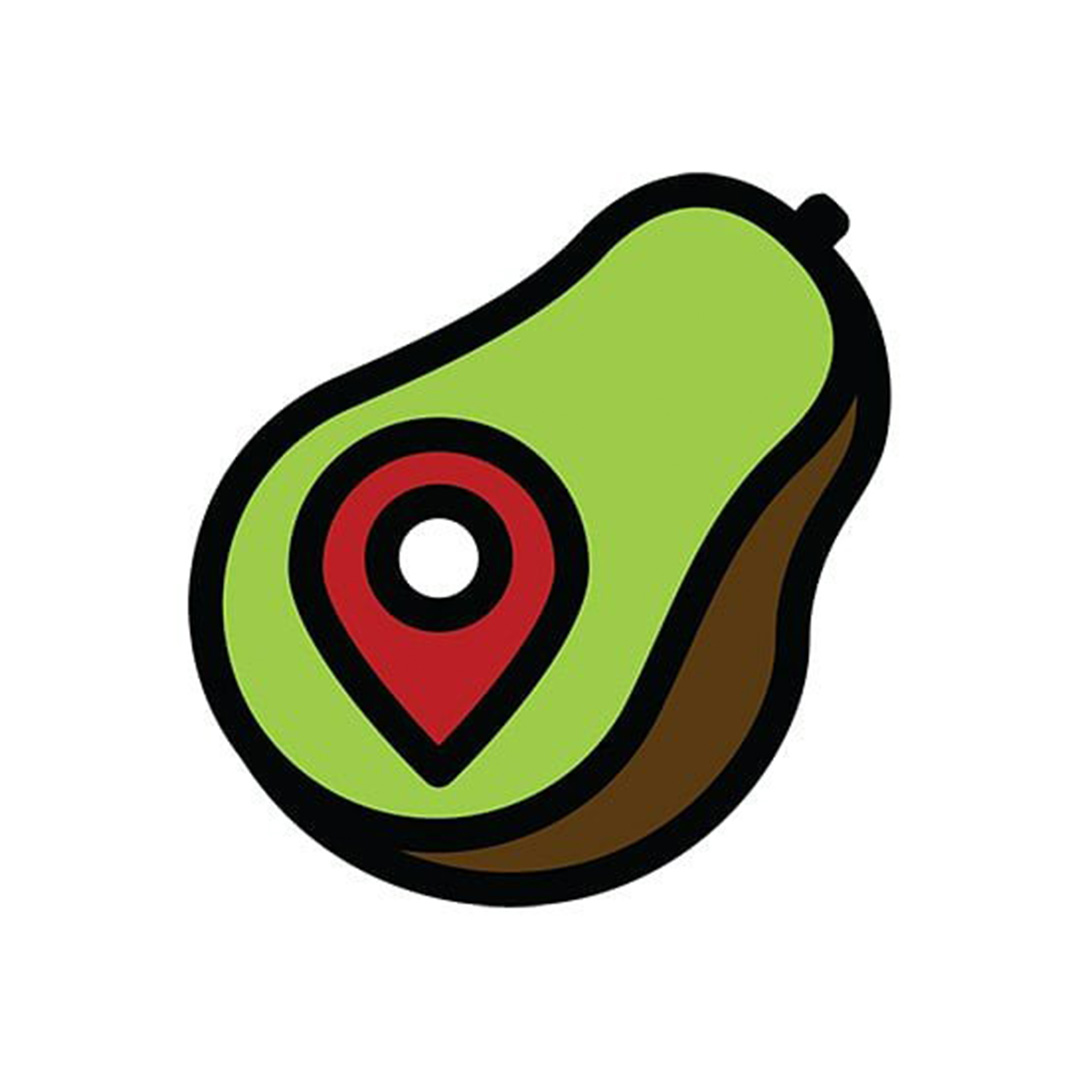 I Travel For Vegan Food logo